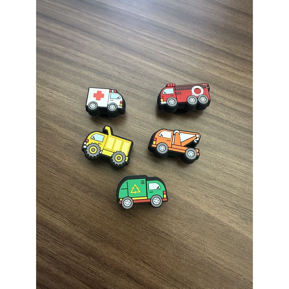 Crocs Jibbitz Vehicle Shoe Charms Set of 5